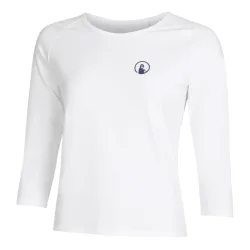 Quiet Please Mixed Longsleeve Damen - Weiß