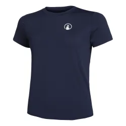 Quiet Please Retriever T - Shirt Damen Dunkelblau