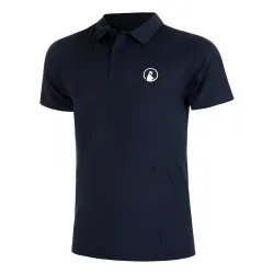 Quiet Please Tournament Polo Herren-Dunkelblau