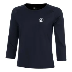 Quiet Please Mixed Longsleeve Damen-Dunkelblau
