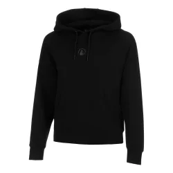 Quiet Please Tonal Core Hoody Damen-Schwarz