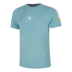 Quiet Please Endlessly Receiver Hori T-Shirt Herren-Hellblau,Mehrfarbig