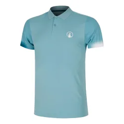 Quiet Please Create Tournament Polo Herren-Hellblau,Mehrfarbig