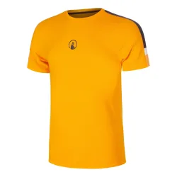 Quiet Please Endlessly Receiver Hori T-Shirt Herren-Orange,Mehrfarbig