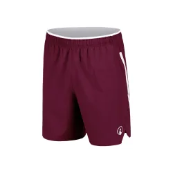 Quiet Please Create Drop 7in Shorts Herren-Weinrot,Weiß