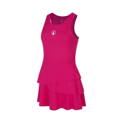 Quiet Please Create Flounce Kleid Mädchen-Pink,Weiß
