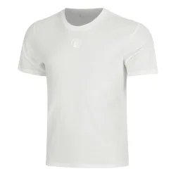 Quiet Please Tonal Core T - Shirt Herren creme