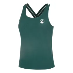 Quiet Please Serve & Volley Tank - Top Damen grün