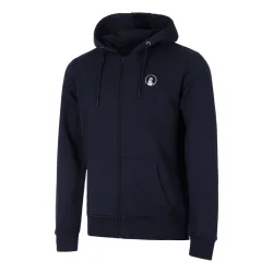 Quiet Please Essential Zip Sweatjacke Herren - dunkelblau