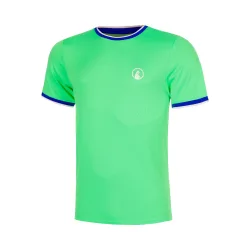 Quiet Please Joy Break Ringer T-Shirt Jungen - grün, weiß