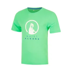 Quiet Please Joy Advantage Logo T-Shirt Jungen - grün, weiß