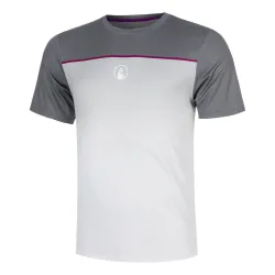 Quiet Please Receiver Faded T-Shirt Herren - grau, weiß