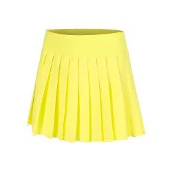 Quiet Please Love Pleated Rock Damen
