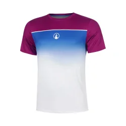 Quiet Please Receiver Faded T-Shirt Jungen-berry, weiß