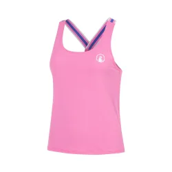 Quiet Please Serve & Volley 2.0 Tank-Top Mädchen - pink, weiß
