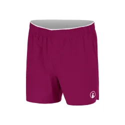Quiet Please Smash Shorts Jungen-berry, weiß