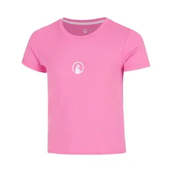 Quiet Please Retriever T-Shirt Mädchen-pink, weiß