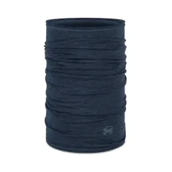 Buff - Schlauchschal, Lightweight Merino Wool Solid, One Size, Dunkelblau