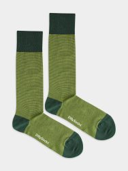 - Herrensocken in Grün mit GrafischMotiv/Muster