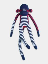 - Kuscheltiere in Blau mit Punkte & StreifenMotiv/Muster