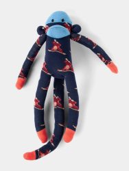 - Kuscheltiere in Blau mit Affe Motiv/Muster