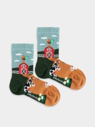 - Kindersocken in Bunt mit Hobbies & Interessen Tiere Bauernhof Motiv/Muster