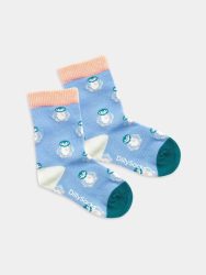 - Kindersocken in Blau mit Tiere Tier Motiv/Muster