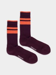 - Tennissocken für Damen Terry Two More Socken | Geschenk Bio-Baumwolle | 36-40 Rot