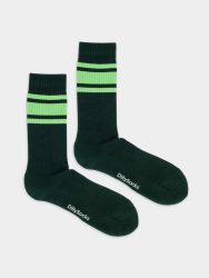 - Tennissocken für Damen Terry Indoor Socken | Geschenk Bio-Baumwolle | 36-40 Grün