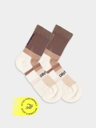 - Sportssocken für Damen Active Dust Socken | Sportsocken Performancesocken | 35-38  Braun Weiss Beige