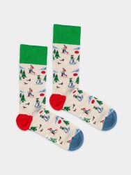 - Damensocken Alpine Days Bunte Lustige Socken | Wandern Sport Geschenk Bio-Baumwolle | 36-40 Mehrfarbig