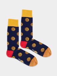 - Damensocken Crypto Coins Bunte Lustige Socken | Crypto Money Geschenk Bio-Baumwolle | 36-40 Schwarz Gold