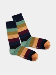 - Damensocken Fall Sky Lining Bunte Lustige Socken | Geschenk Bio-Baumwolle | 36-40 Mehrfarbig