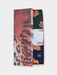 - Damensocken Panthera Box (3er Box) Bunte Lustige Socken | Zoo Geschenk Bio-Baumwolle | 36-40 Mehrfarbig