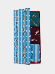 - Damensocken Swiss Essentials (3er Box) Bunte Lustige Socken | Geschenk Bio-Baumwolle | 36-40 Mehrfarbig