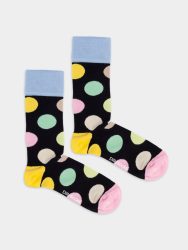 - Damensocken Pastel Confetti Bunte Lustige Socken | Geometrisch Geschenk Bio-Baumwolle | 36-40 Mehrfarbig