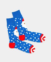 - Herrensocken Santa's Socks Bunte Lustige Socken | Weihnachtsmann Samichlaus Geschenk Bio-Baumwolle | 41-46 Grün