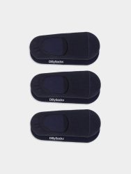 - Füsslinge für Damen Hidden Dark Navy (3er Pack) Einfarbige Socken | einfarbig one color Geschenk Bio-Baumwolle | 35-38 Blau