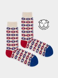 - Wollsocken Damen Cozy Mika | Warme Socken mit Wolle und Kaschmir als Geschenk | Mehrfarbig 36-40