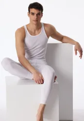 Schiesser - Tanktop Doppelripp, für Herren, Weiss, Größe S