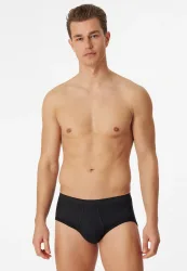 Schiesser - Sportslip Feinripp, für Herren, Schwarz, Größe XXL