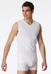 Schiesser - Long Life Cotton TankTop, für Herren, Weiss, Größe XXL