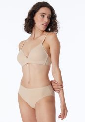 Schiesser - Cotton Slip, für Damen, Beige, Größe 36