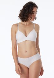 Schiesser Hipster Slip Seamless Weiss - Invisible Light für Damen, Größe XL, 70 % Polyamid, 30 % Elasthan