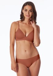 Schiesser Slip Seamless Rost - invisble Cotton für Damen, Größe S, 50 % Baumwolle, 40 % Polyamid, 10 % Elasthan