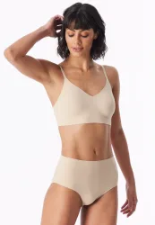 Schiesser - Invisible Soft Maxi, für Damen, Beige, Größe 40