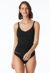 Schiesser - Personal Fit Spaghetti-Top, für Damen, Schwarz, Größe XL