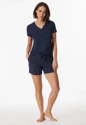 Schiesser - Modal Loungehose, für Damen, Marine, Größe 36