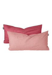 Schiesser Kissenbezüge 2er-Set Rosa - SCHIESSER Home, Größe 40*80, 100 % Baumwolle