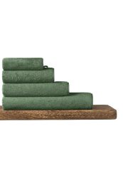 Schiesser Waschlappen Grün - SCHIESSER Home, Größe 16*22, 100 % Baumwolle